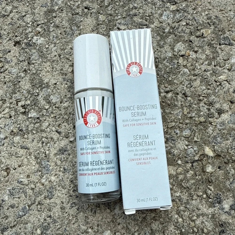 First Aid Beauty Bounce Boosting Serum w/Collagen & Peptides 1 fl. oz.   (NEW)